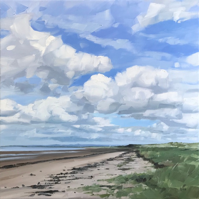 'The Beach North of Barassie' by artist John Bell